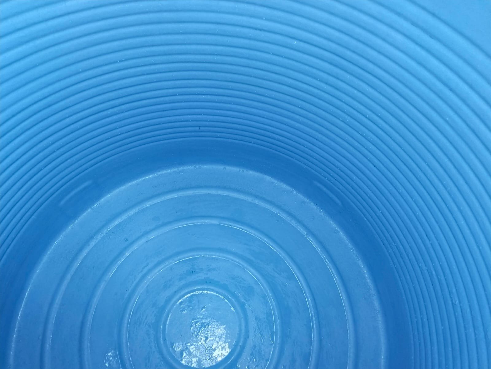Second water tank after cleaning